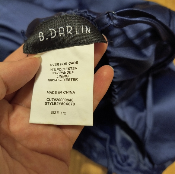 Navy semi formal dress - Picture 6 of 6